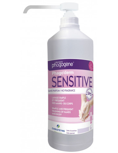 PHAGO'DERM SENSITIVE POMPE 500ML X 20