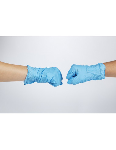 GANT NITRIL - BLEU TAILLE M