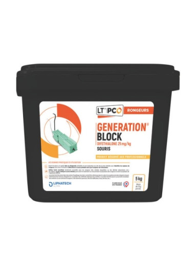 GENERATION® BLOCK Diféthialone 0,0025%